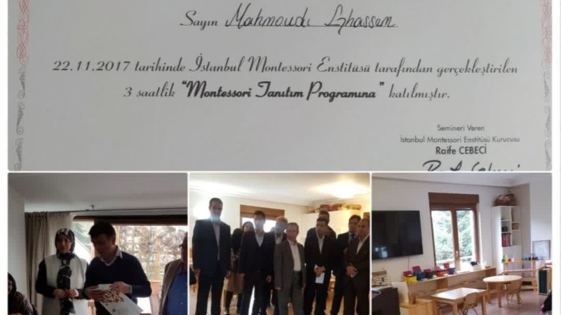 کارگاه آشنایی با روش مونته سوری در استانبول