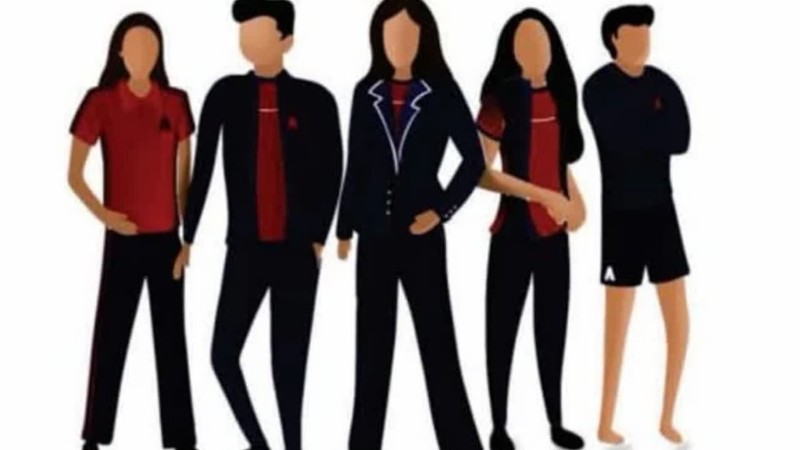 لباس متحدالشکل دانش آموزان مدرسه آردی