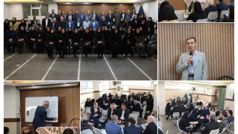 نهمین «دورهمی همدلانه» مدارس یادگیرنده آذربایجان/مجتمع آموزشی نور ارم/ 17 فروردین 1404