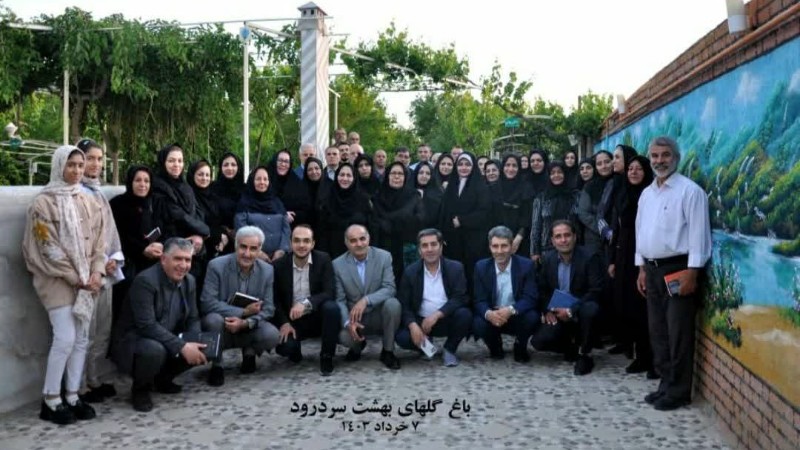 چهارمین دورهمی «همدلانه» مدارس یادگیرنده آذربایجان/مجتمع آموزشی گلهای بهشت سردرود/7 خردادماه 1403