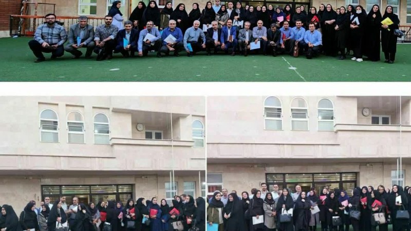 ششمین «دورهمی همدلانه» مدارس یادگیرنده آذربایجان/مجتمع آموزشی نور فلق/ 8 مردادماه 1403