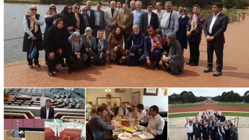 بازدید از شهر کانبرا و دیدار با سفیر